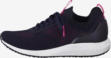 TAMARIS Sneaker low 'Fashletics' i blå