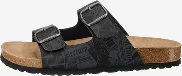 LICO Sandals 'Bioline' in Black