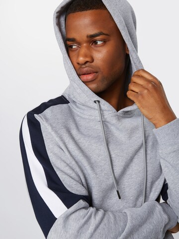 Sweat-shirt 'Terry Panel' Urban Classics en gris