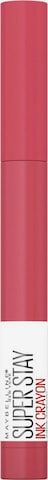 MAYBELLINE New York Lippenstift 'Super Stay Ink Crayon' in Pink: predná strana