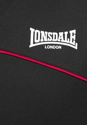 LONSDALE Trainingsanzug 'GEDDINGTON' in Schwarz