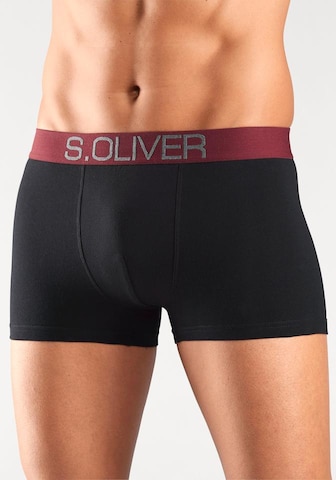 s.Oliver - Calzoncillo boxer en negro