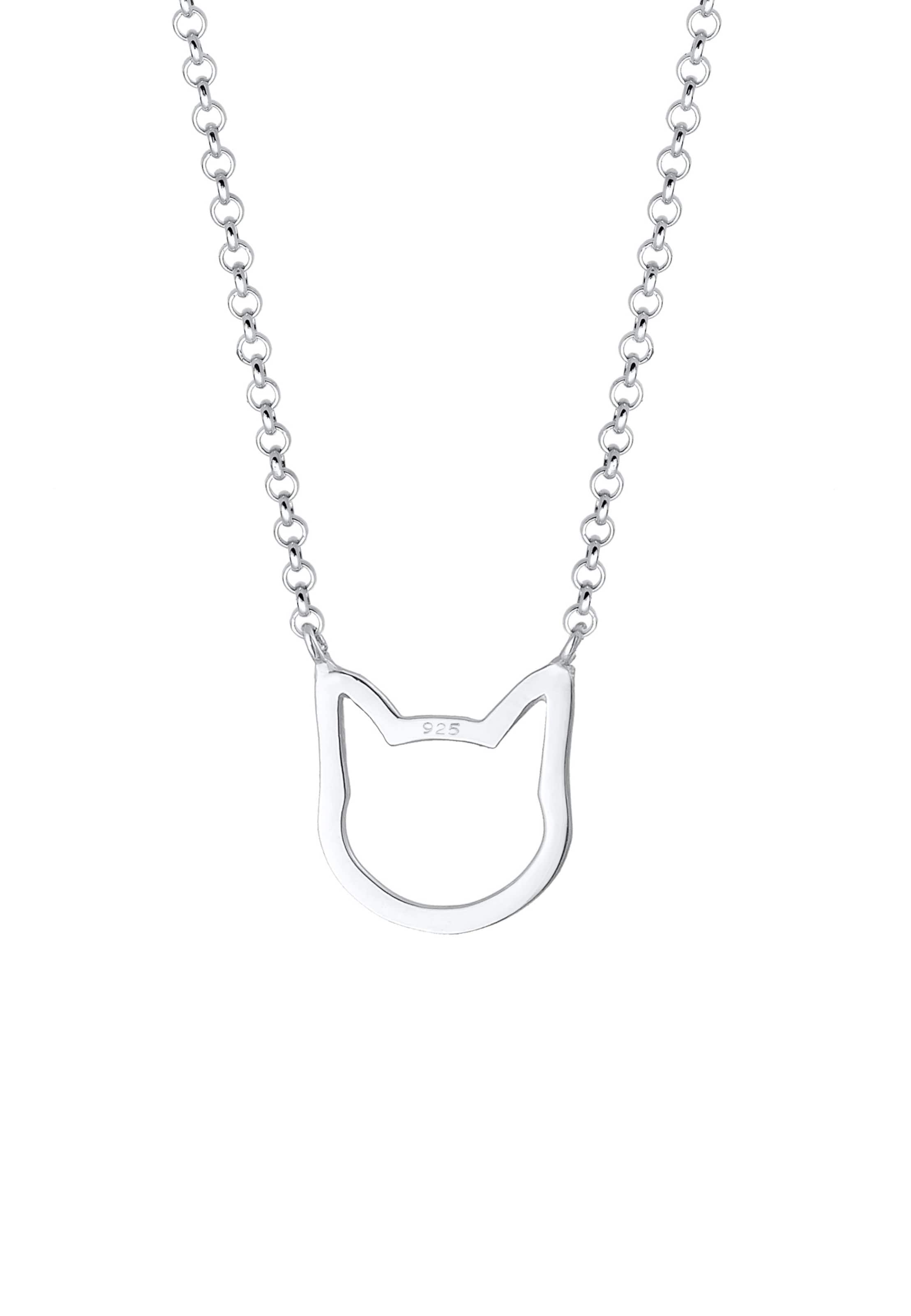 Chaîne 'Katze' ELLI en argent