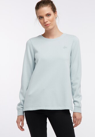 DREIMASTER Sweatshirt in Blauw: voorkant