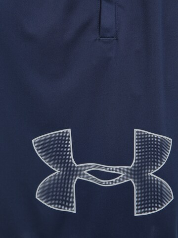 UNDER ARMOUR Loose fit Workout Pants 'Tech' in Blue