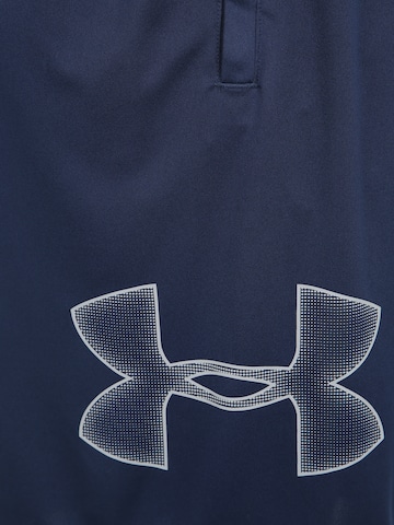 UNDER ARMOUR Loosefit Sportbyxa 'Tech' i blå