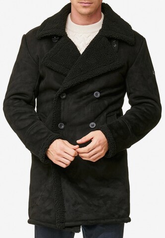 INDICODE JEANS Winter Coat 'Barlow' in Black