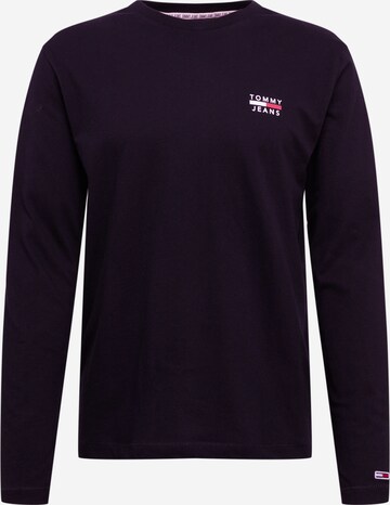 Sweat-shirt Tommy Jeans en noir : devant