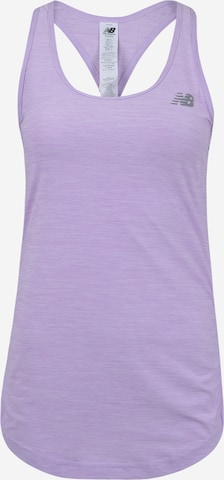 new balance Sporttop in Lila: voorkant