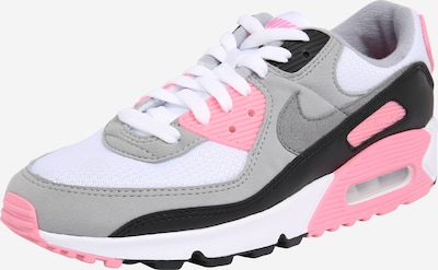 Nike Sportswear Låg sneaker 'Nike Air Max 90' i grå / rosa / vit, Produktvy