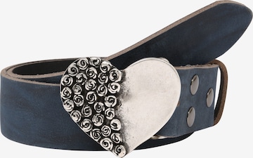 RETTUNGSRING by showroom 019° Belt in Blue: front