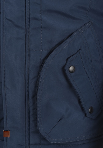 BLEND Winter Jacket 'Polygon' in Blue
