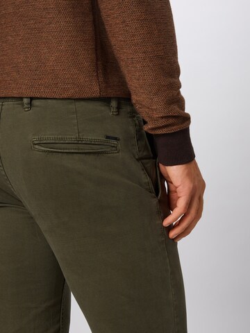 BOSS Orange Slimfit Chino in Groen