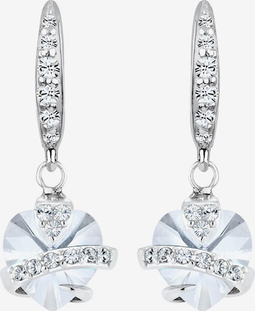 Boucles d'oreilles 'Herz' ELLI en argent : devant