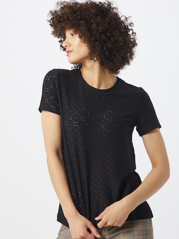 JDY T-Shirt 'Cathinka' in Schwarz: Vorderseite