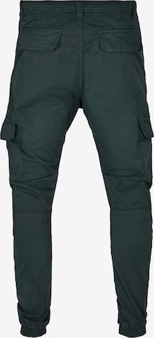 Urban Classics Tapered Cargo Pants in Green