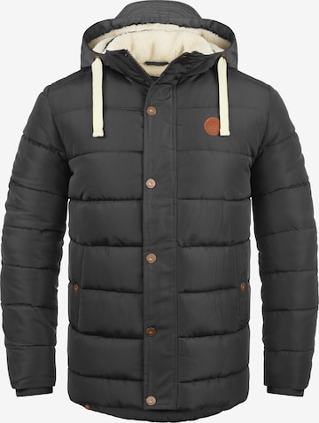 BLEND Winter Jacket in Grey: front