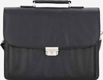 Alassio Document Bag 'Cantana' in Black: front