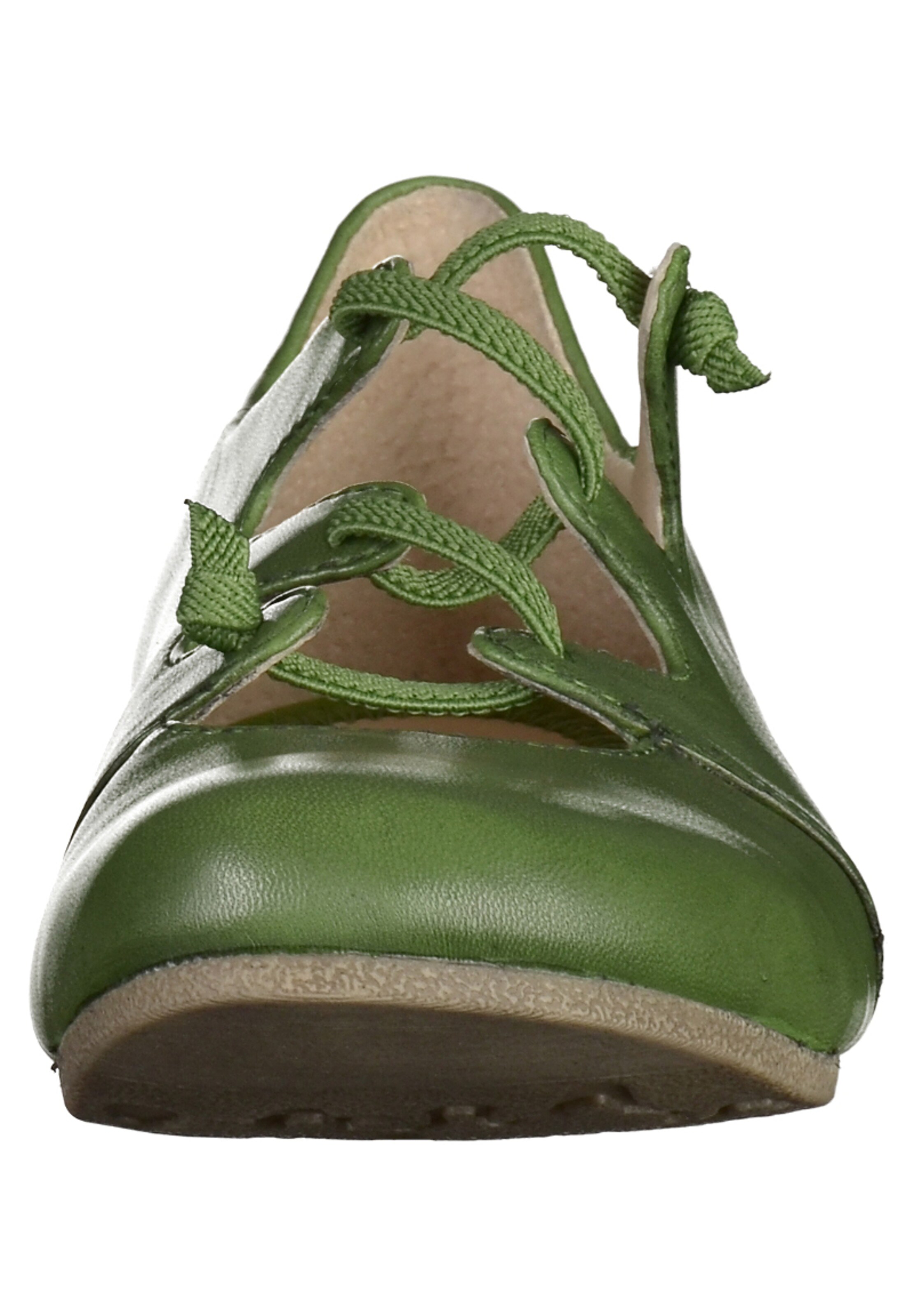 JOSEF SEIBEL Ballerina met riempjes 'Fiona' in Groen
