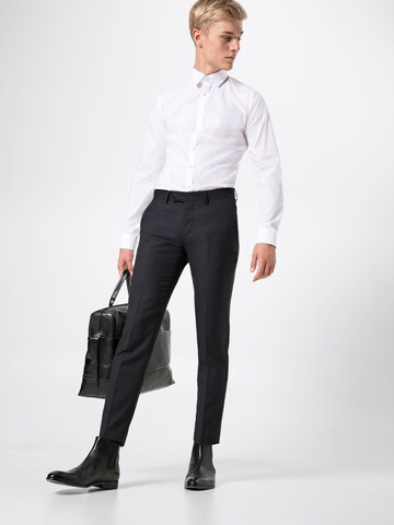 OLYMP Slim fit Business Shirt 'No. 6' in White