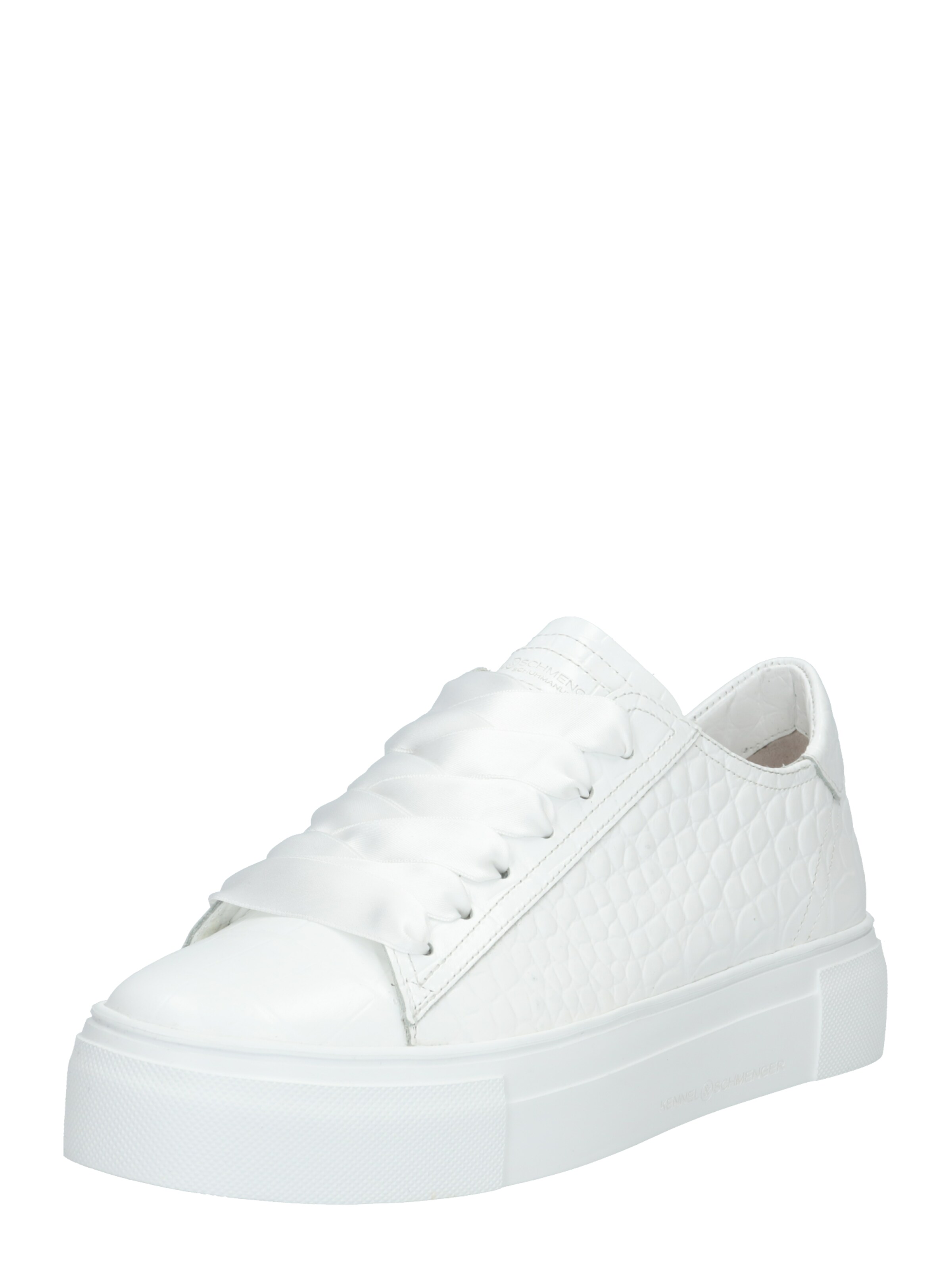 Kennel & Schmenger - Sneakers laag 'Big KROKO' in de kleur Wit