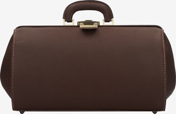 MIKA Briefcase in Brown: front