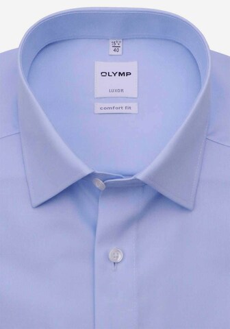 OLYMP Regular fit Overhemd in Blauw