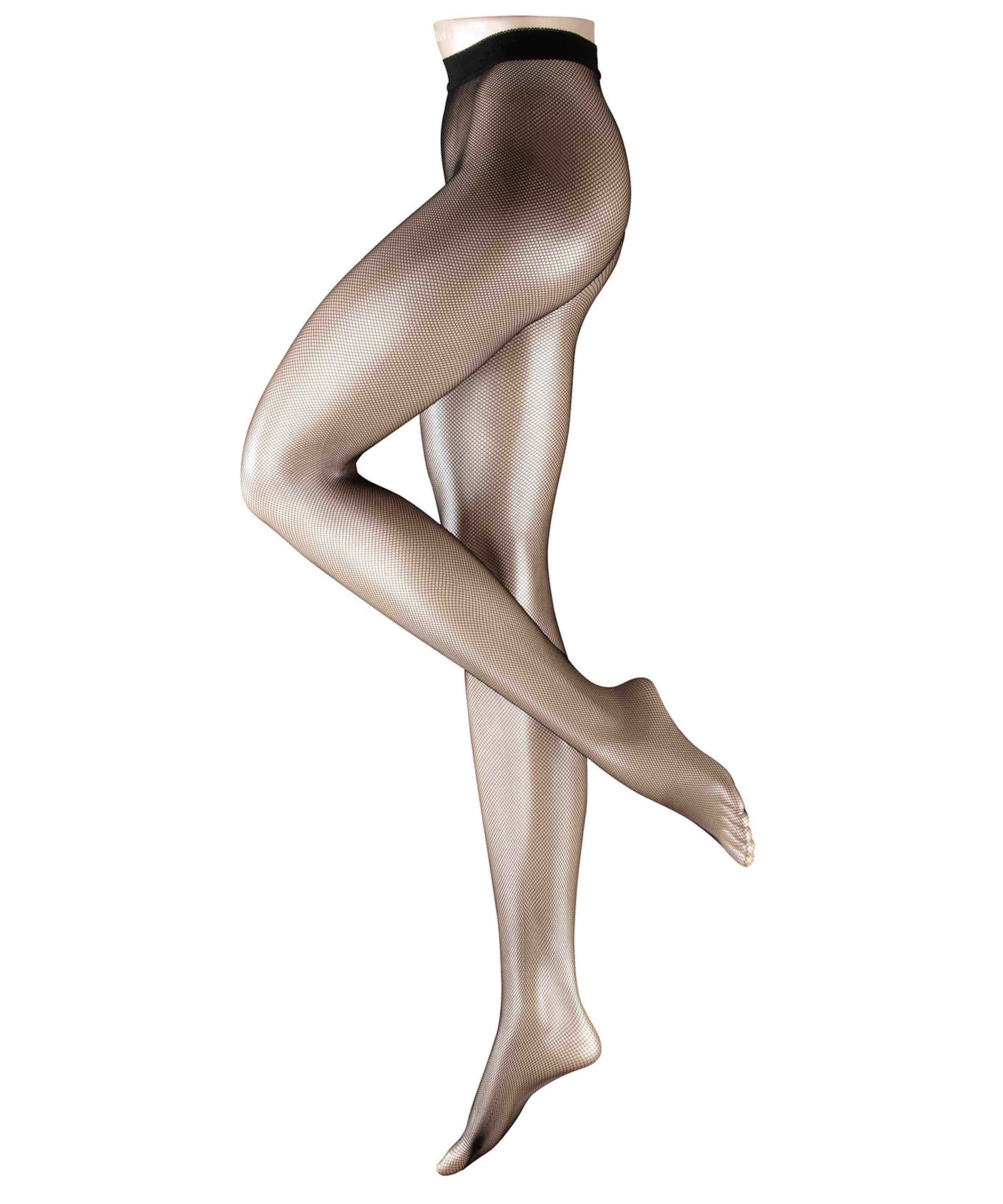 juoda FALKE Permatomos pėdkelnės: priekis