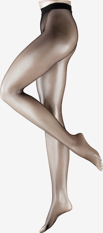 FALKE Fine Tights 'Net Ultra-Transparent' in Black: front