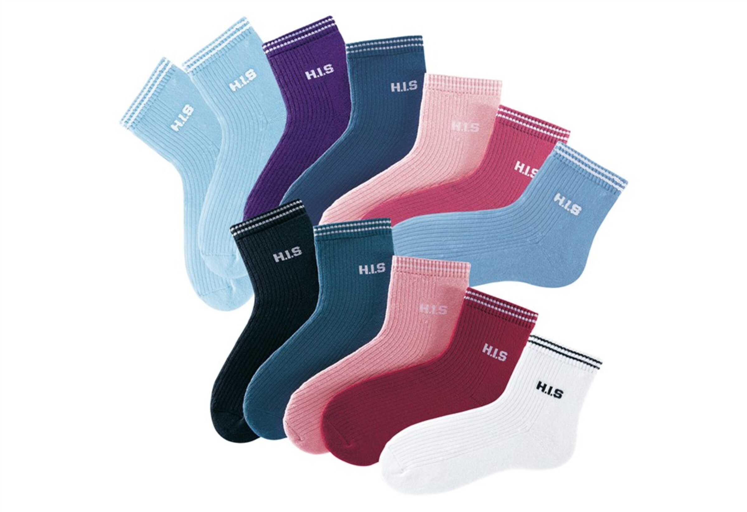 H.I.S Socks in Black