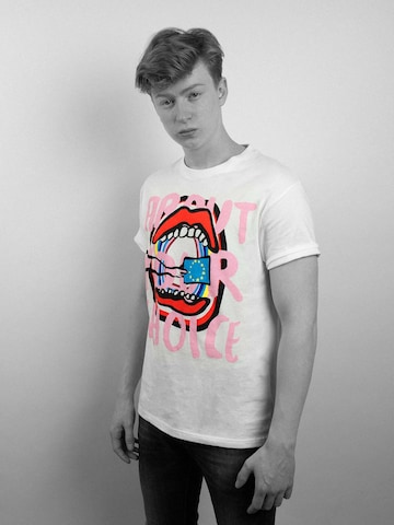 Tricou 'The Choice' de la ABOUT YOU pe alb: spate