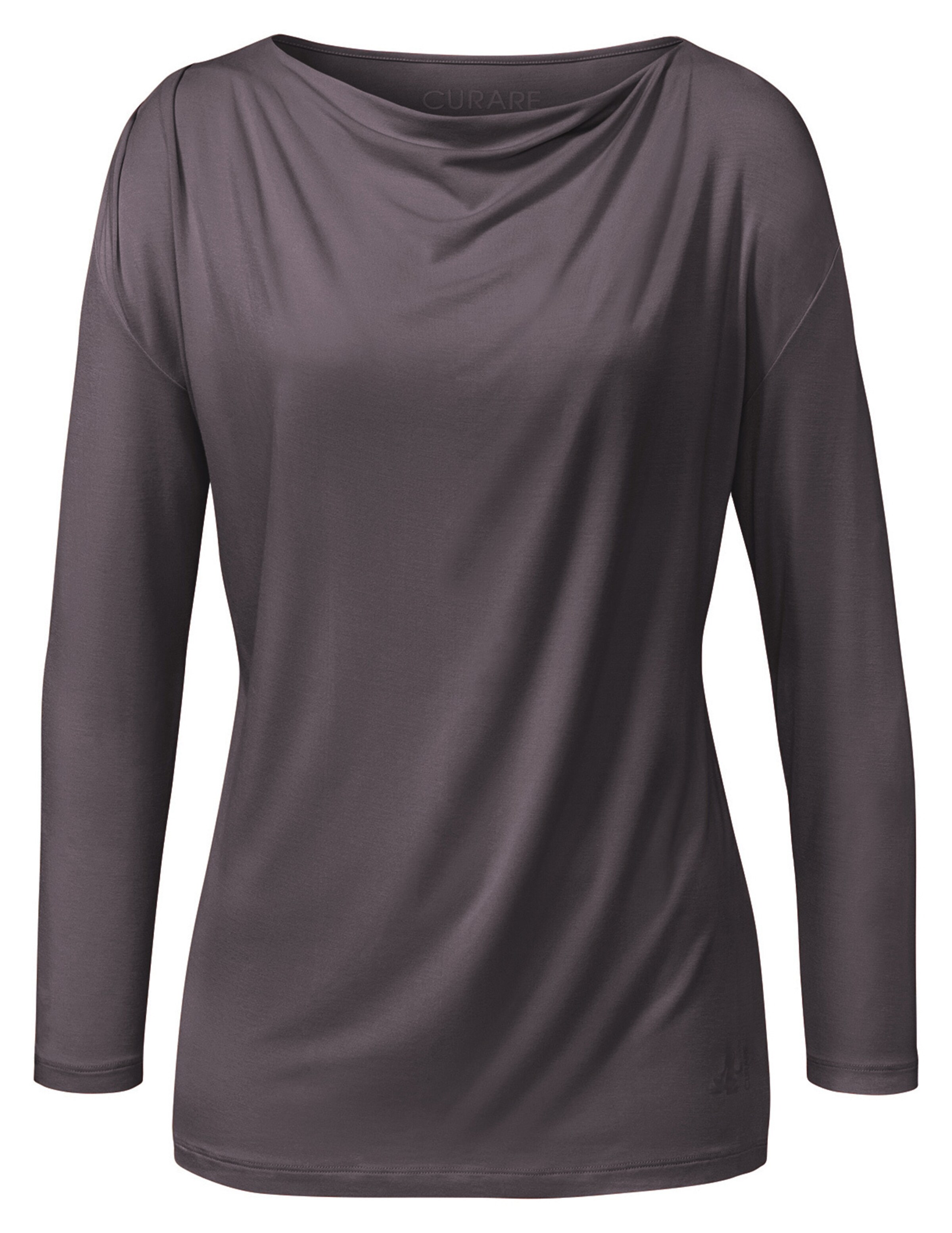 CURARE Yogawear - Shirt in aubergine