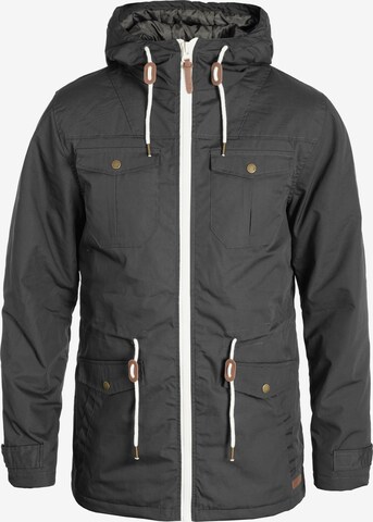 !Solid Langjacke 'Tilas' in Grau: predná strana