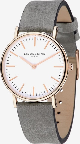 Liebeskind Berlin Analoog horloge 'New Case' in Grijs