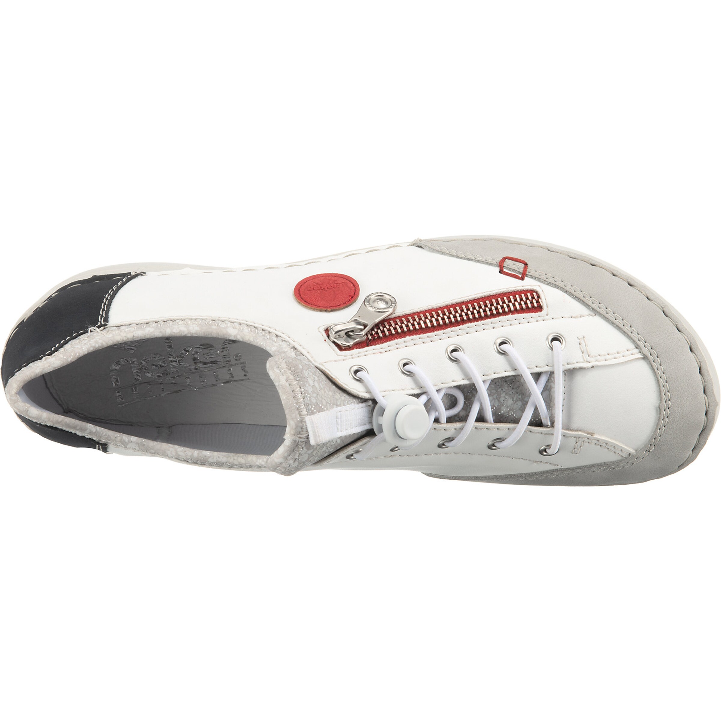 Rieker Schnürschuh in Weiß