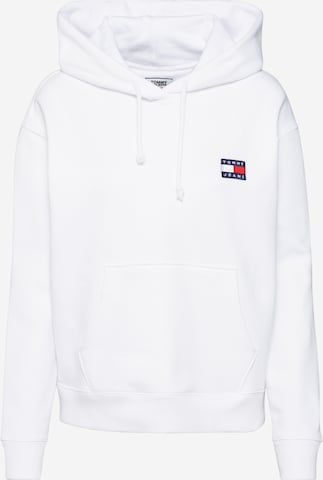 Tommy Jeans Sweatshirt in Weiß: predná strana