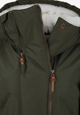 Manteau d’hiver 'Daisy' BRAVE SOUL en vert