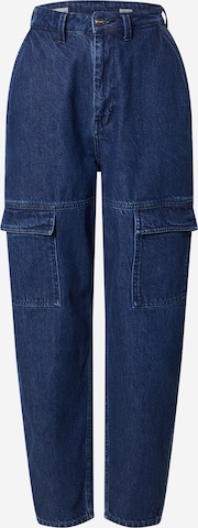 Pepe Jeans Loosefit Cargojeans 'Hera' in Blauw: voorkant