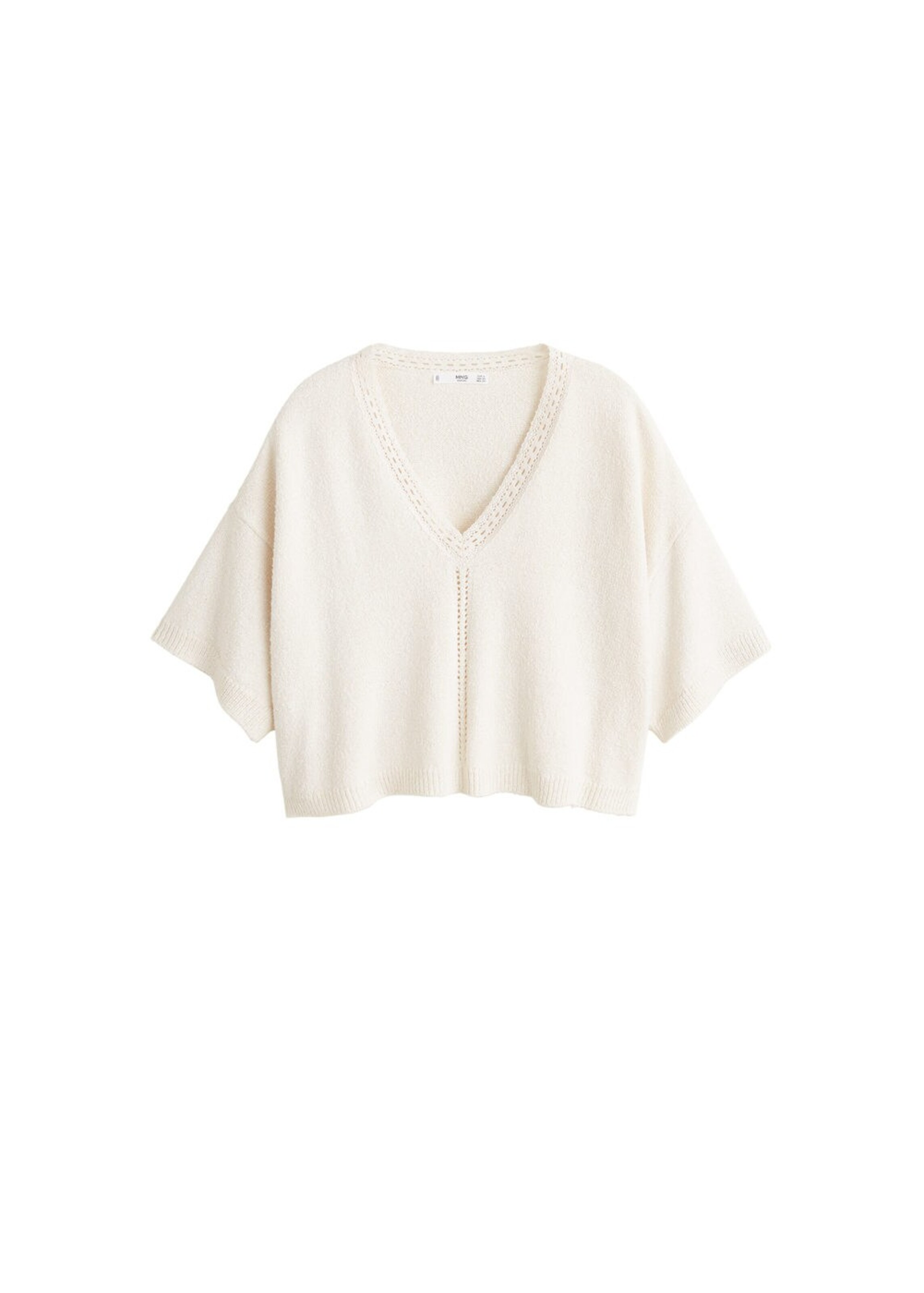 MANGO - Pullover 'Blonda' in nude