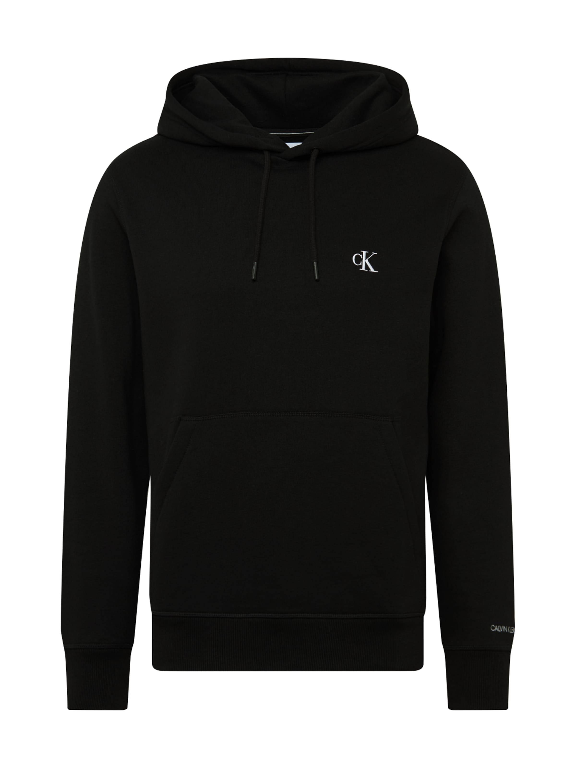 Calvin Klein Jeans Sweatshirt 'Essential' in Black: front
