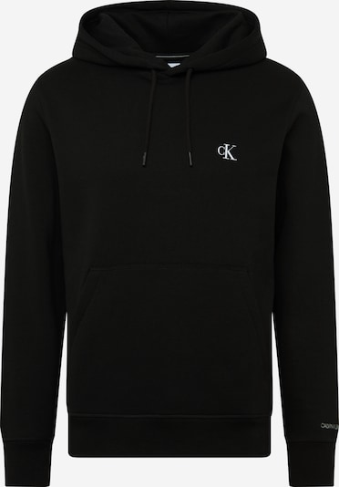 Calvin Klein Jeans Sudadera en negro / blanco, Vista del producto