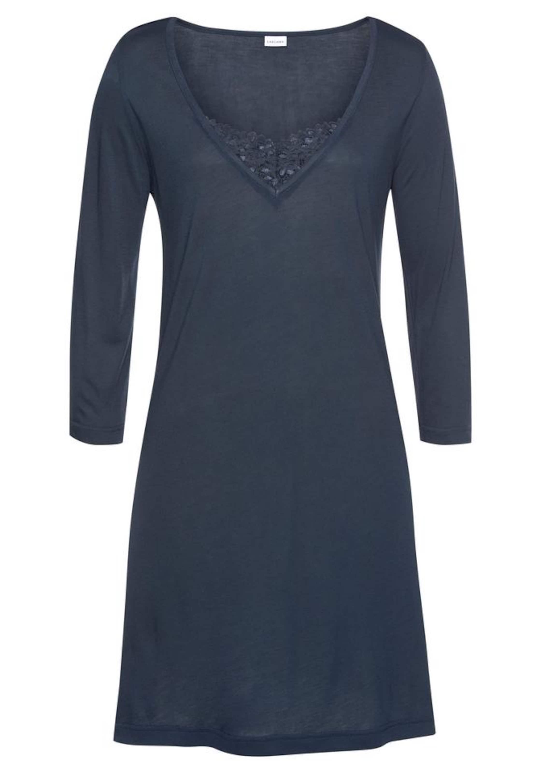 LASCANA Ночная рубашка в Синий: спереди