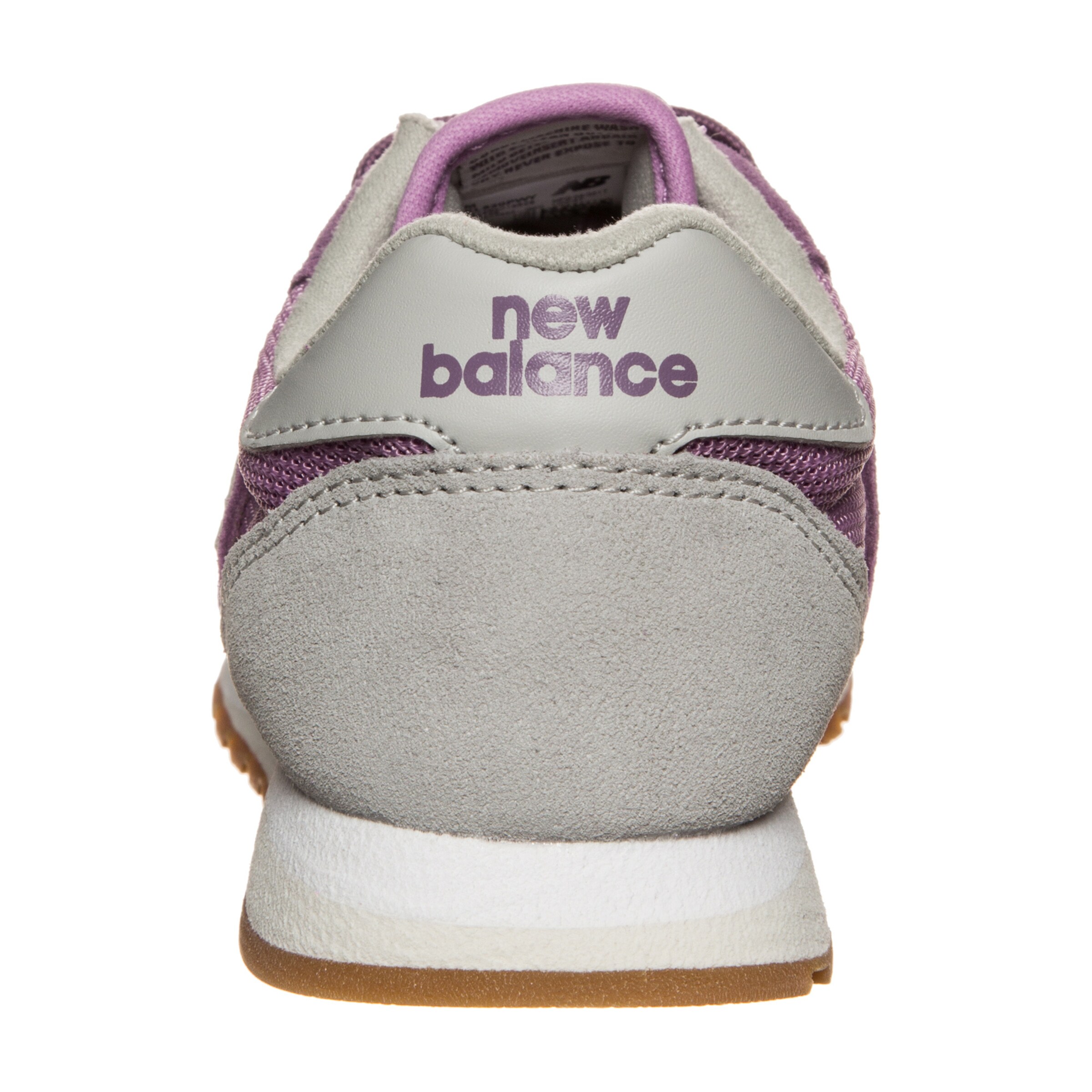 new balance leder kinder lila
