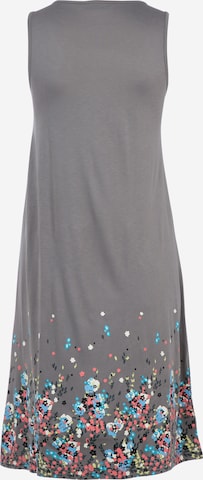 BEACH TIME - Vestido de playa en gris