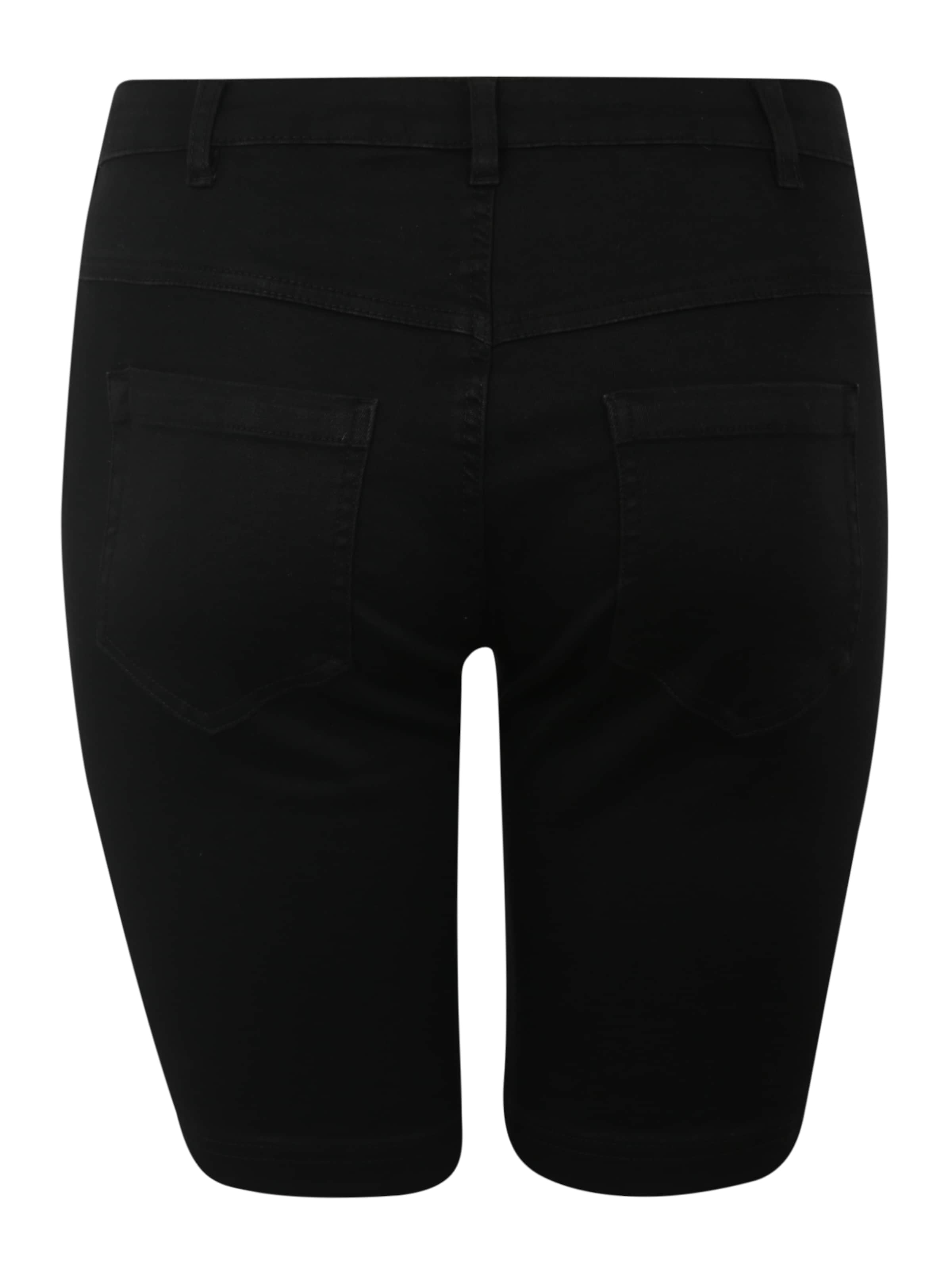 Zizzi Kitsas Teksapüksid 'Emily', värv must: tagant vaates