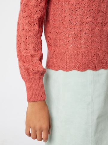 ONLY Sweter 'MALOU' w kolorze czerwony
