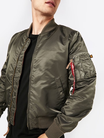 ALPHA INDUSTRIES Prechodná bunda 'MA-1 VF 59' - Sivá
