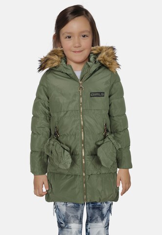 CIPO & BAXX Winter Jacket in Green: front