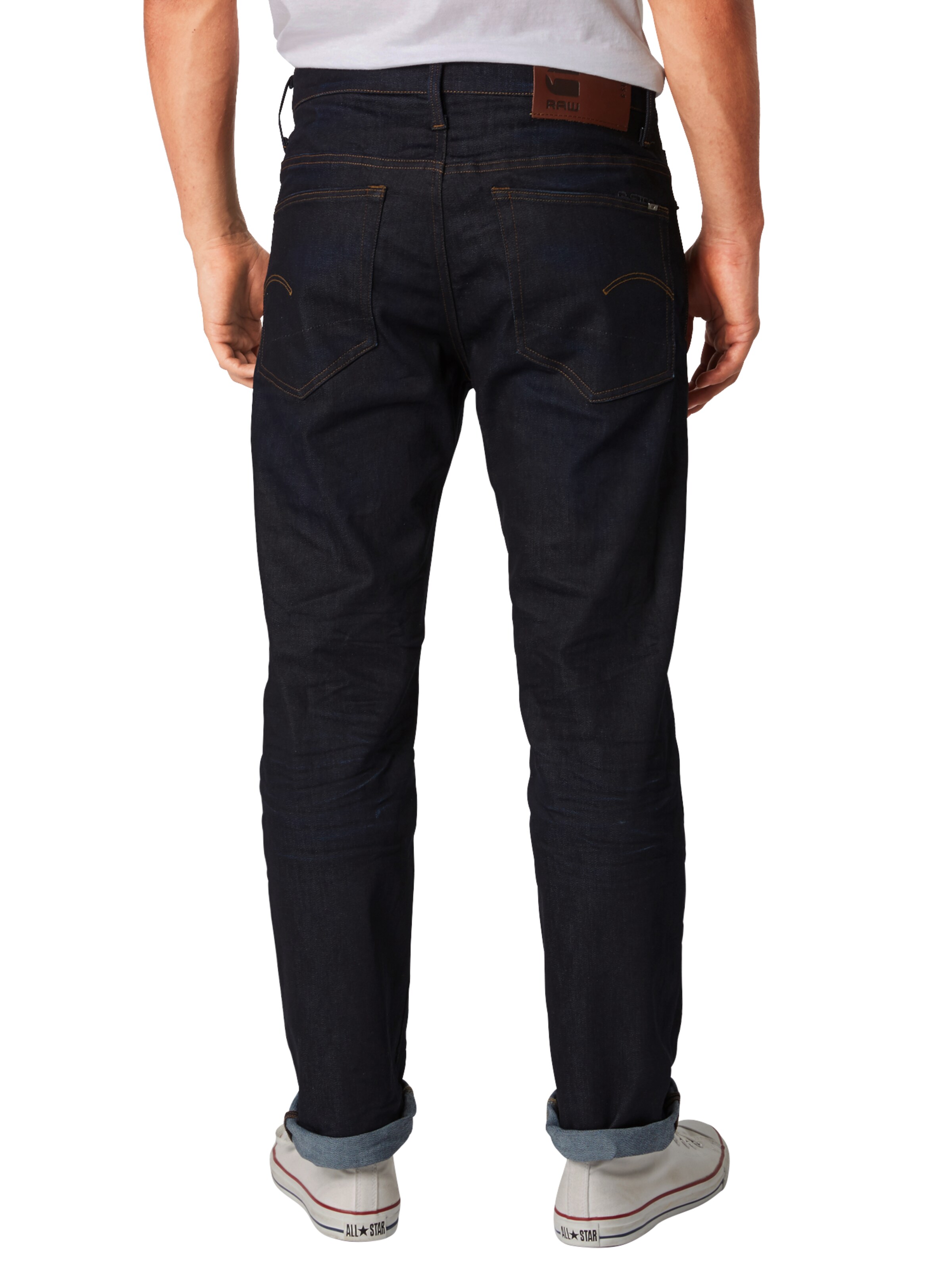 G-STAR Regular Jeans '3301 Loose' in Blauw