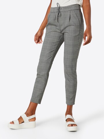 VERO MODA Tapered Broek in Grijs: voorkant